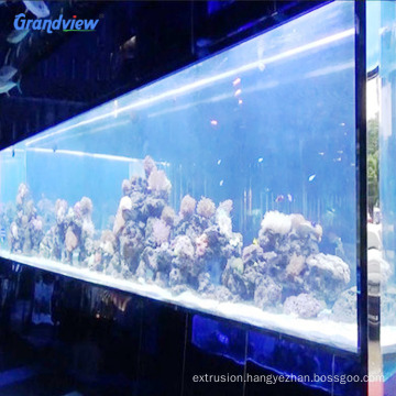 Transparent one-time casting plexiglass acrylic sheet for aquarium/zoo tank